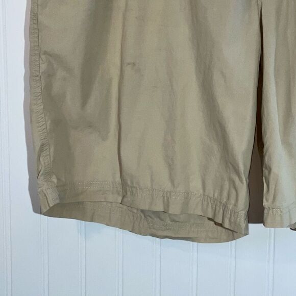 Columbia Flat Front Shorts Mens 40W/10L Tan Regular Classic Fit Hiking Golf - Picture 3 of 10